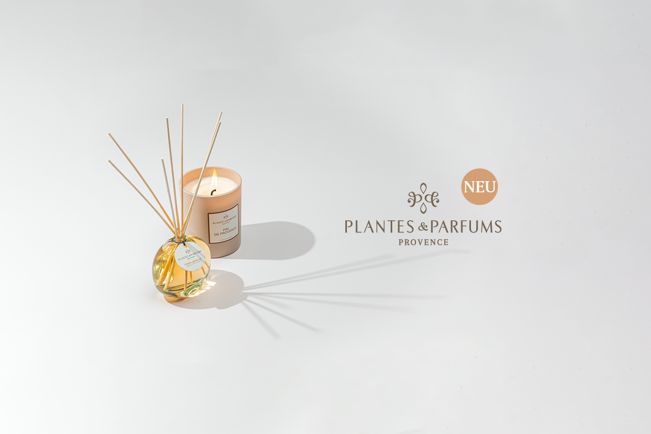 Reed Diffuser und Duftkerze der Marke Plantes & Parfums