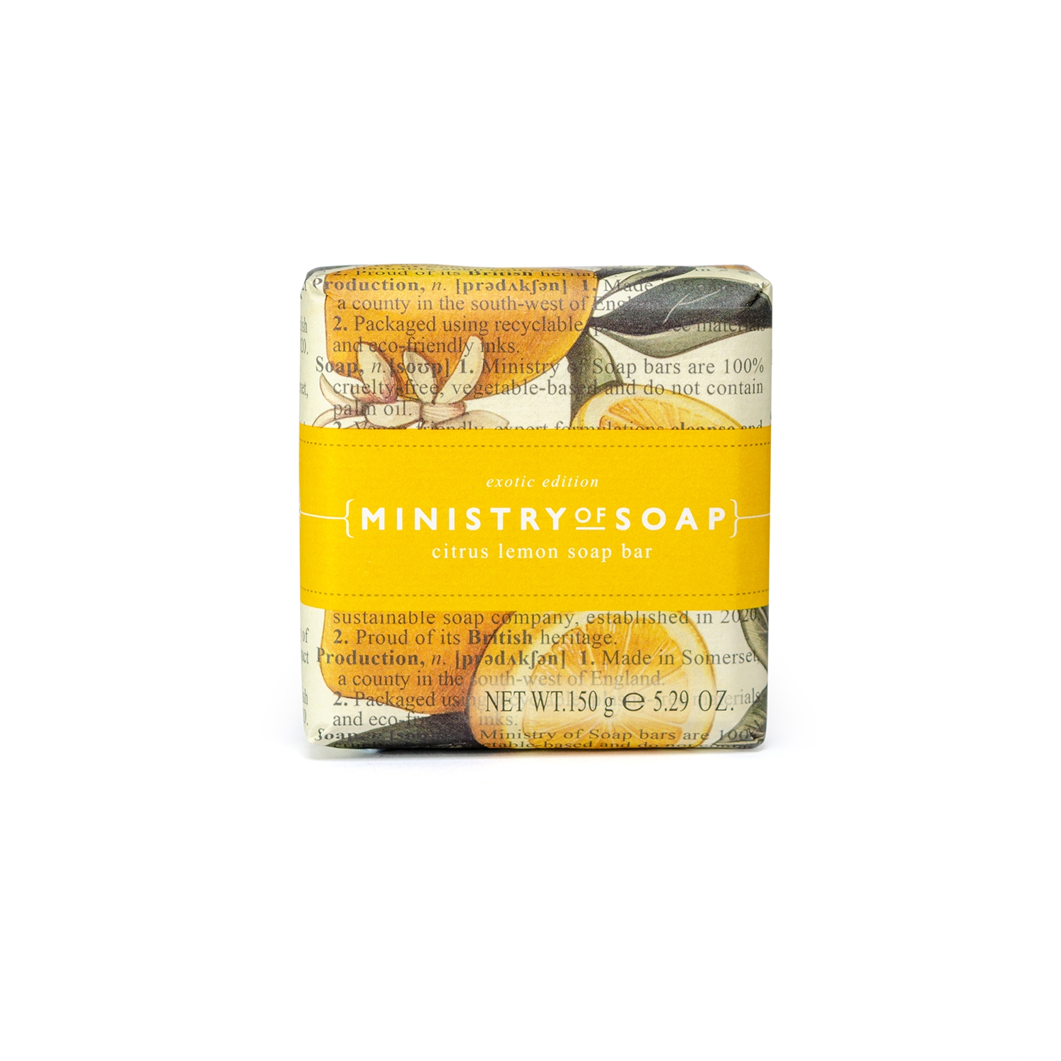 Citrus Lemon - Square Soap - Duftseife Citrus Lemon - Square Soap - Duftseife