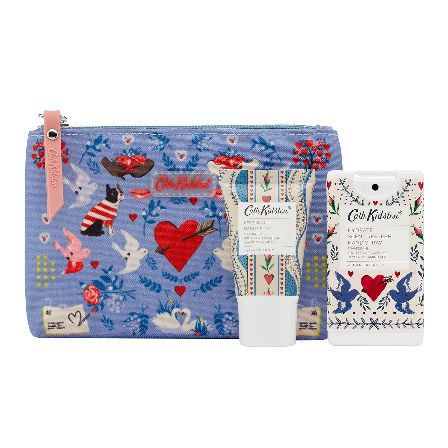 e17071bac40d7445bb85c7b51b463cb4c5a252af Keep Kind - Kosmetiktasche m. Handcreme & Handspray
