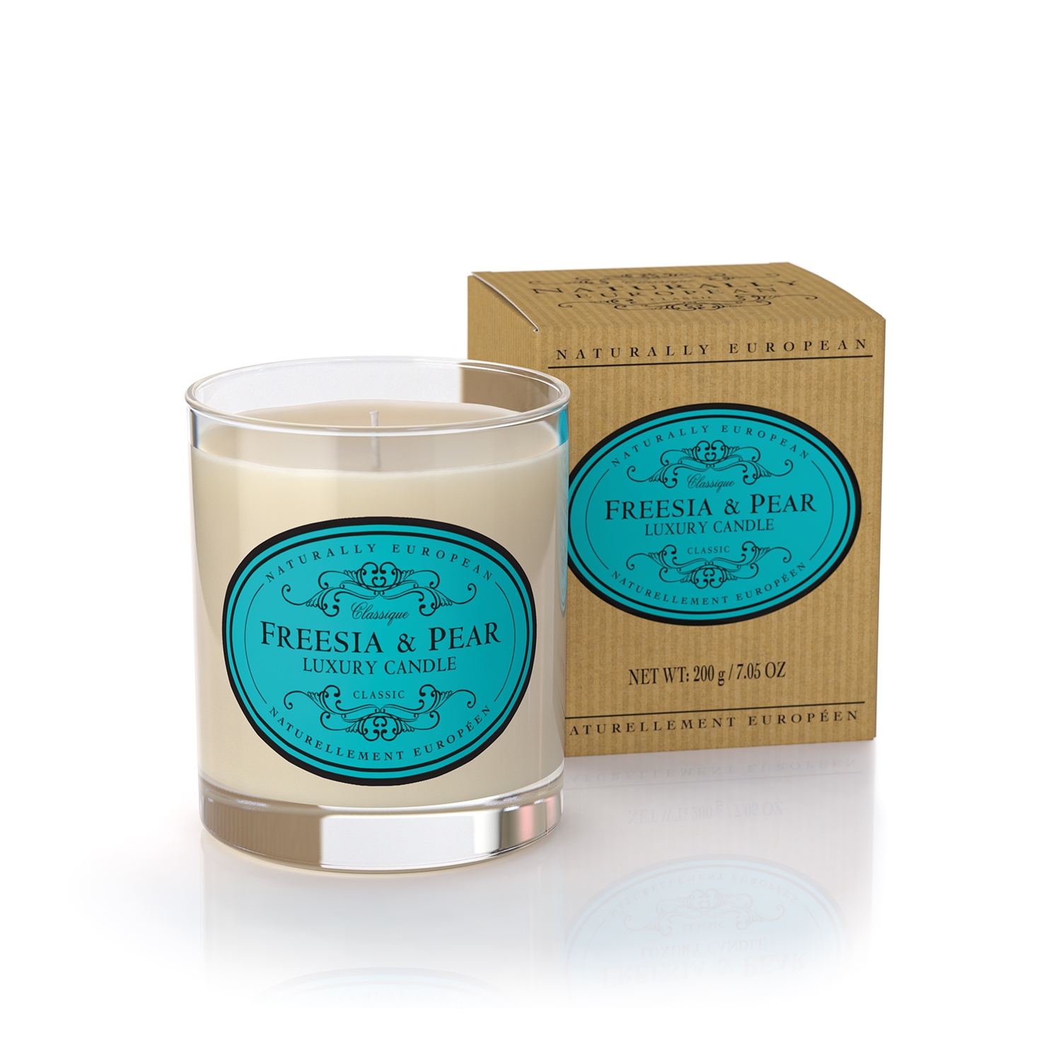Freesia & Pear - Duftkerze im Glas