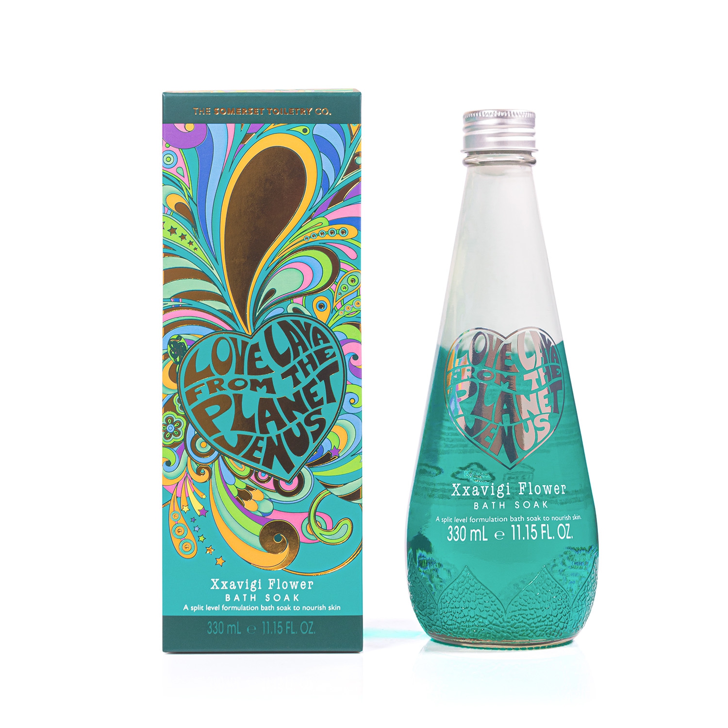 Xxavigi Flower-Patchouli, Mint & Sage - Love Lava Badeöl
