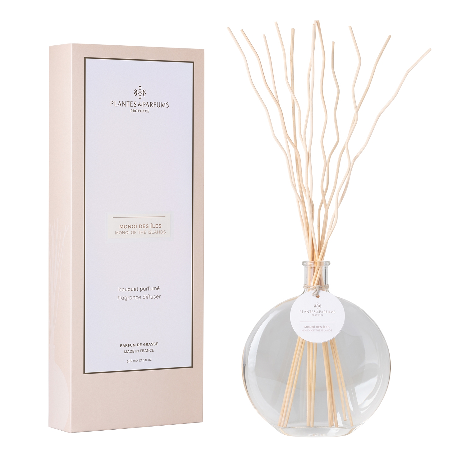 Island Monoï/Monoï des Iles - Reed Diffuser Set 500 ml Island Monoï/Monoï des Iles - Reed Diffuser Set 500 ml