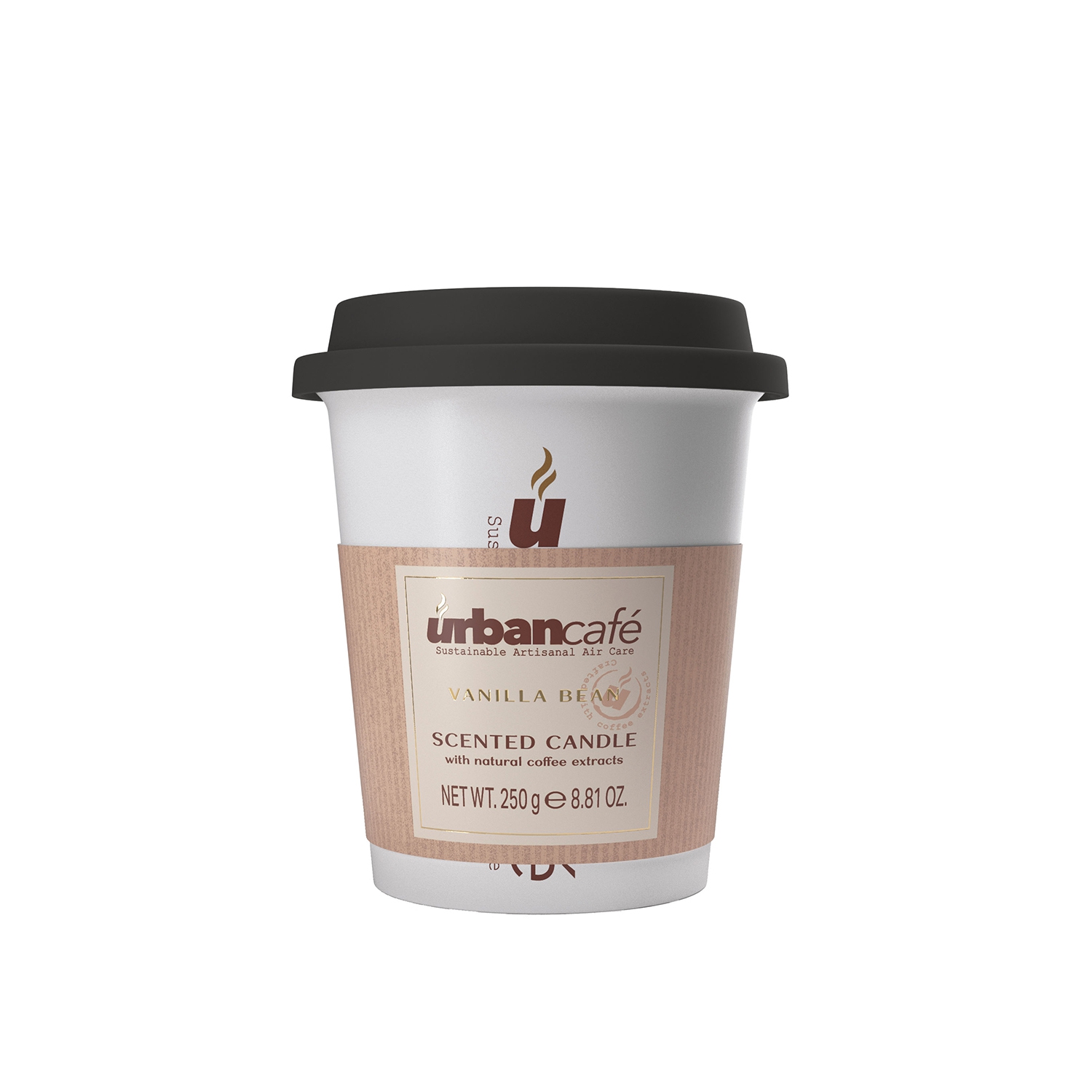 Vanilla Bean - Duftkerze im Keramikbecher 250 g Vanilla Bean - Duftkerze im Keramikbecher 250 g
