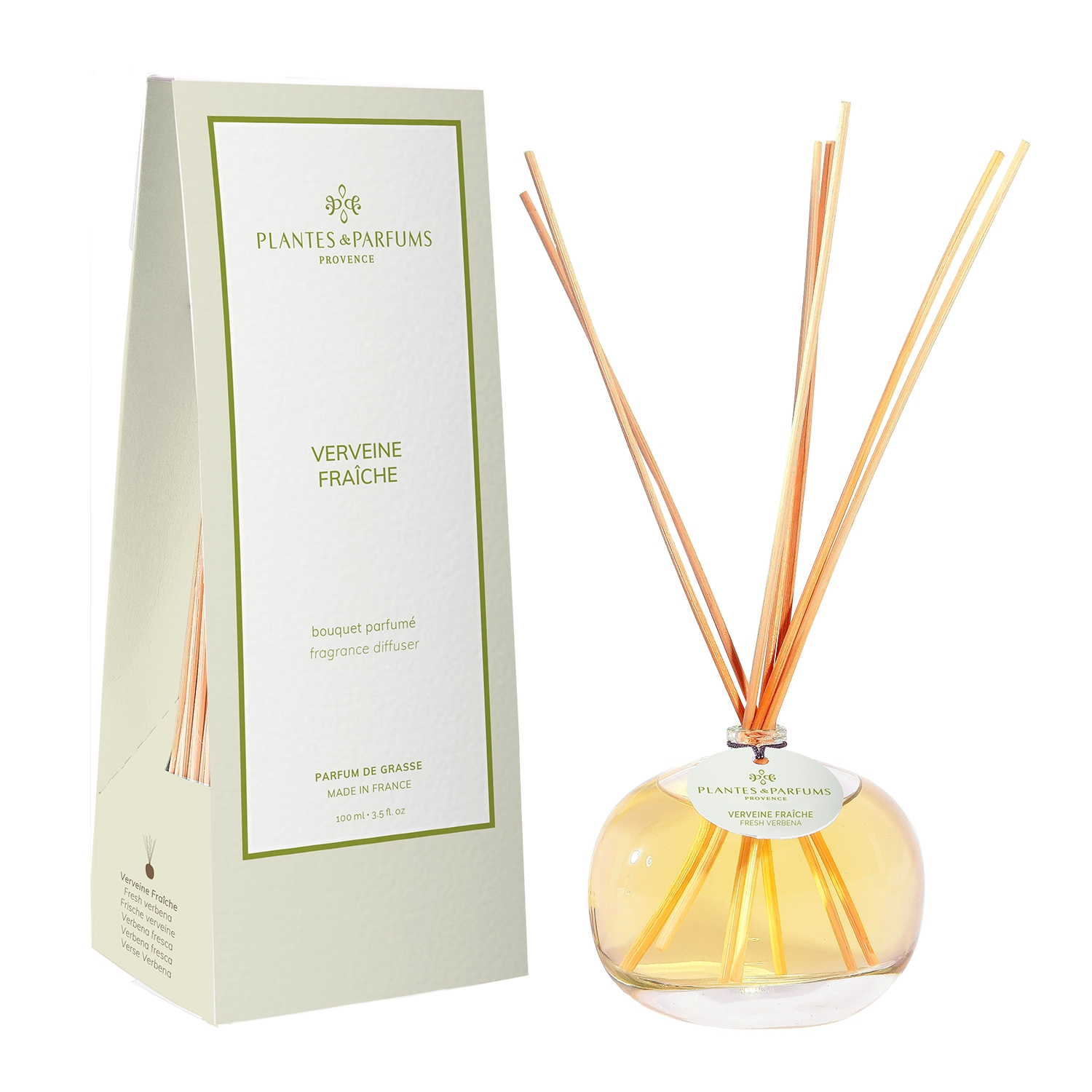 Fresh Verbena/Verveine Fraîche - Reed Diffuser Set Fresh Verbena/Verveine Fraîche - Reed Diffuser Set