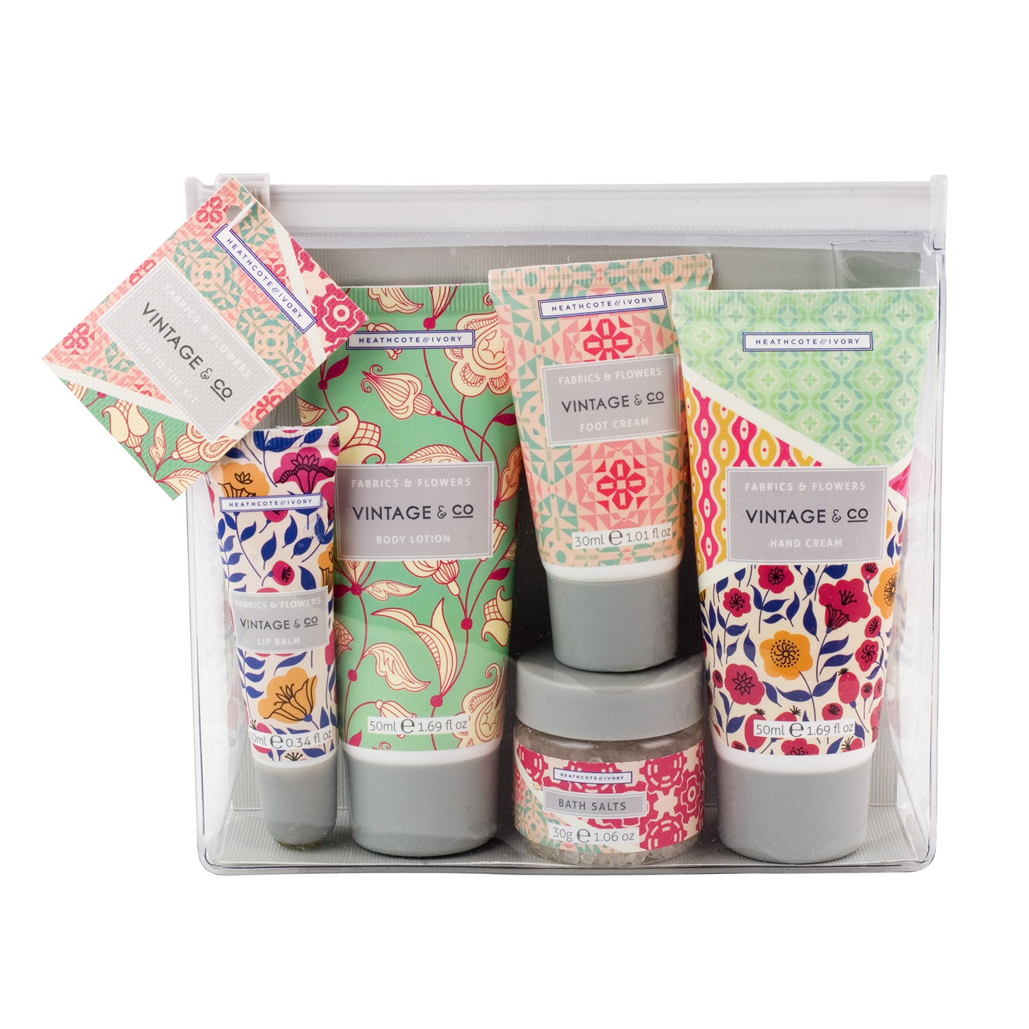 Fabrics & Flowers - Top To Toe Kit - Kopf bis Fuß Pflege-Set Fabrics & Flowers - Top To Toe Kit - Kopf bis Fuß Pflege-Set