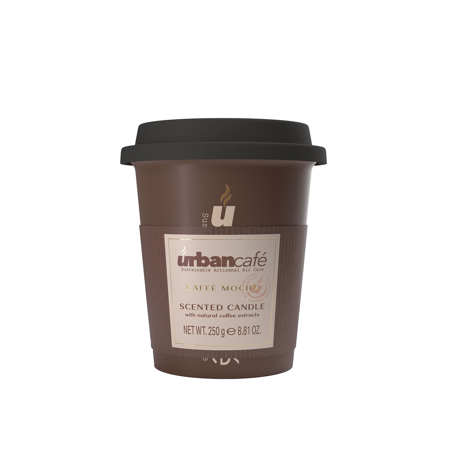 Caffé Mocha - Duftkerze im Keramikbecher 250 g Caffé Mocha - Duftkerze im Keramikbecher 250 g
