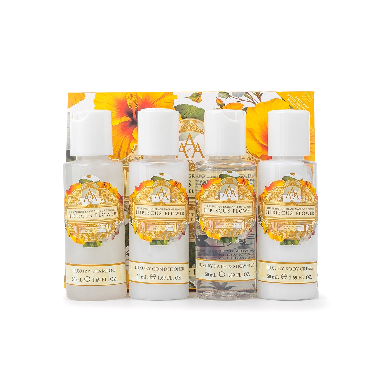 Hibiscus Flower - Travel Collection 4er Set Hibiscus Flower - Travel Collection 4er Set