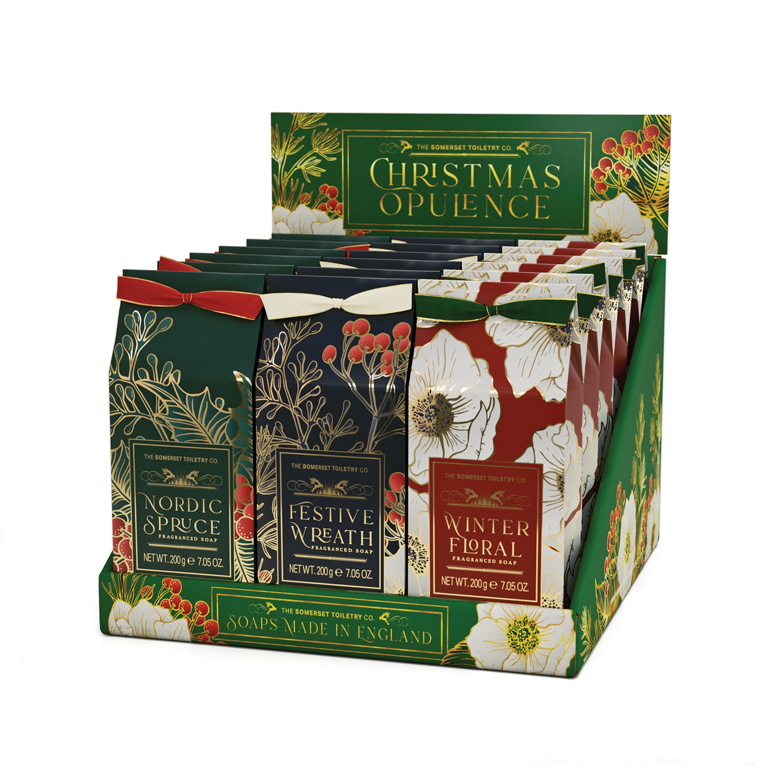Christmas Opulence Soap - Seifen Display Christmas Opulence Soap - Seifen Display