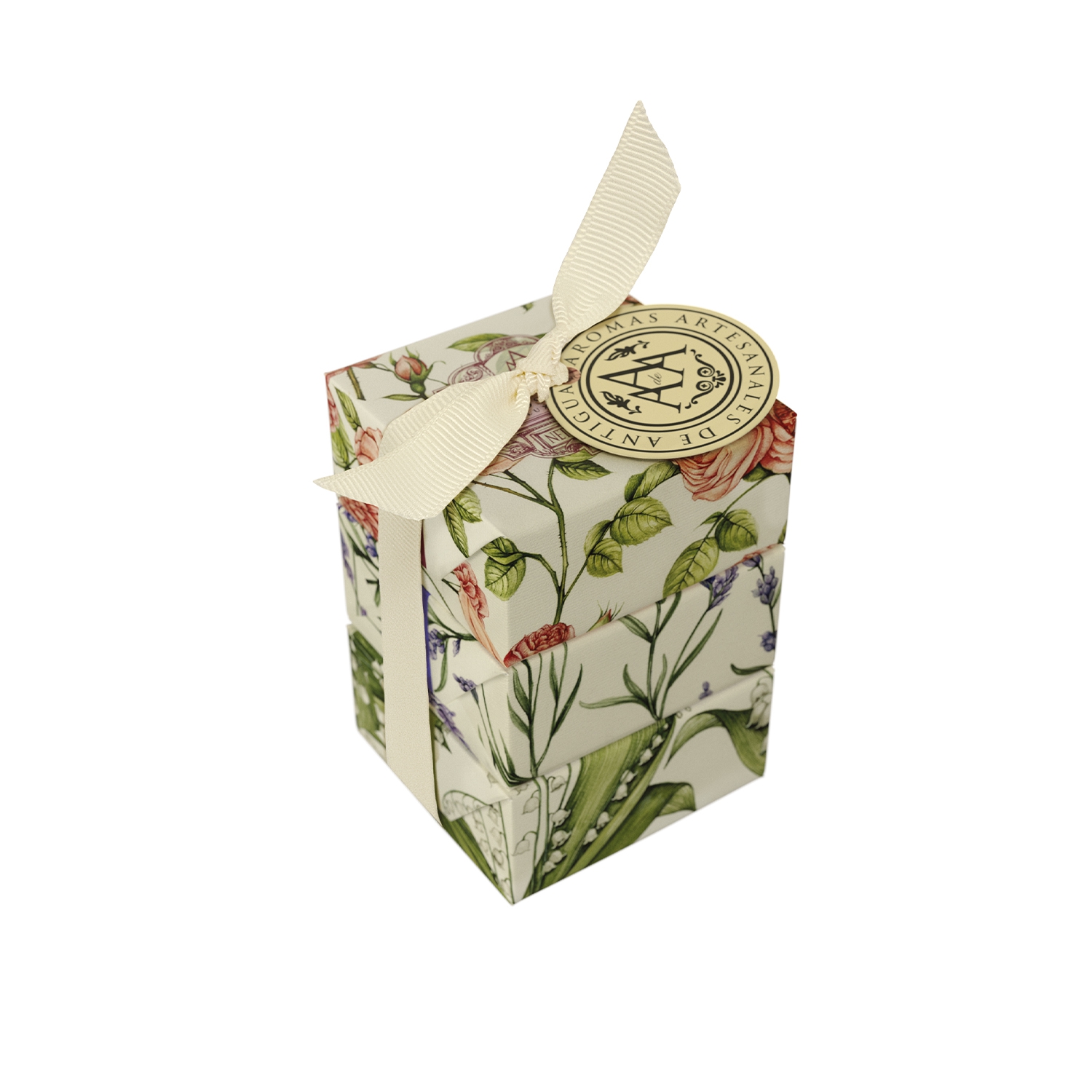 Lavender, Lily of the Valley, Rose Petal - Mini Floral Seifen 3er Set
