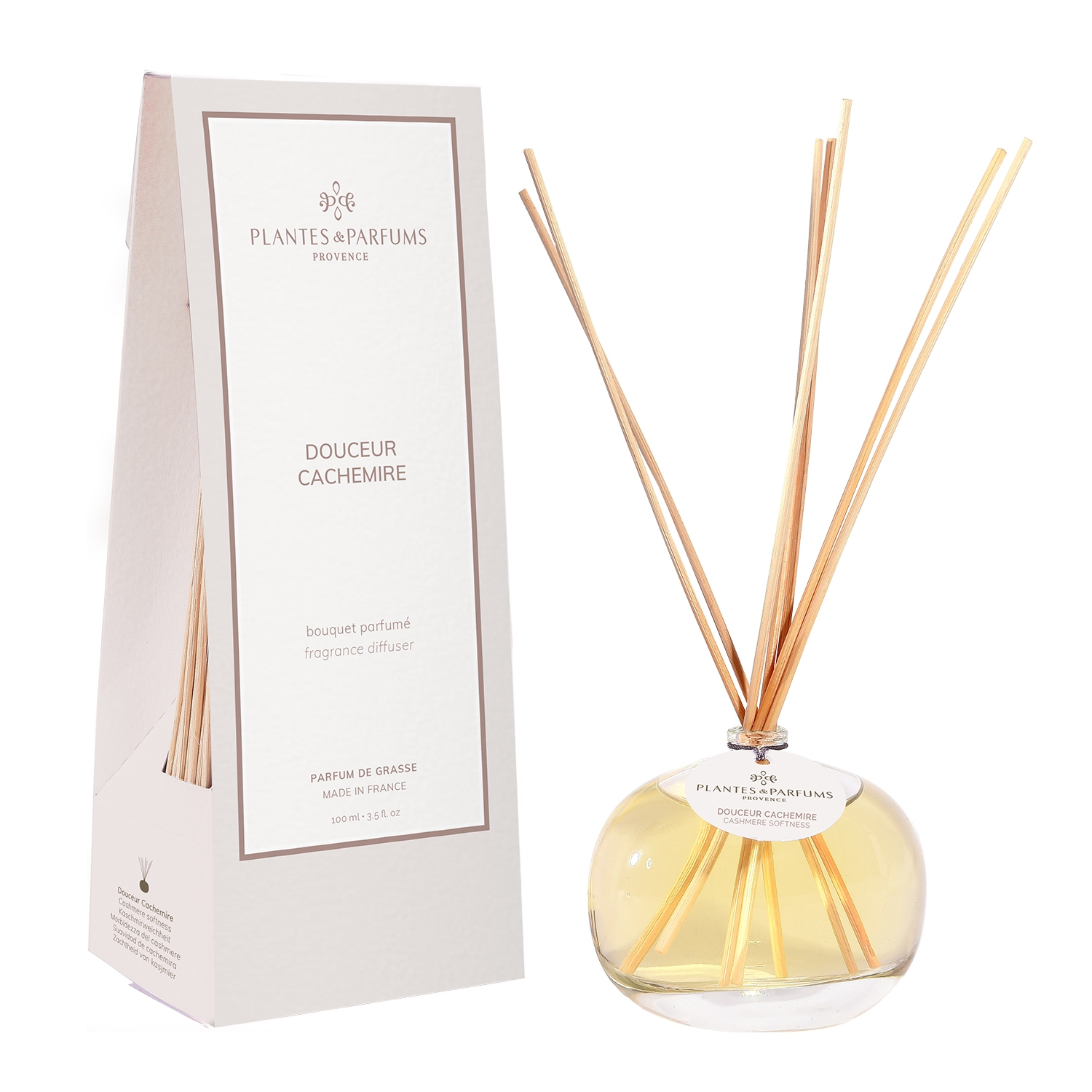 Cashmere Softness/Douceur Cachemire - Reed Diffuser Set Cashmere Softness/Douceur Cachemire - Reed Diffuser Set