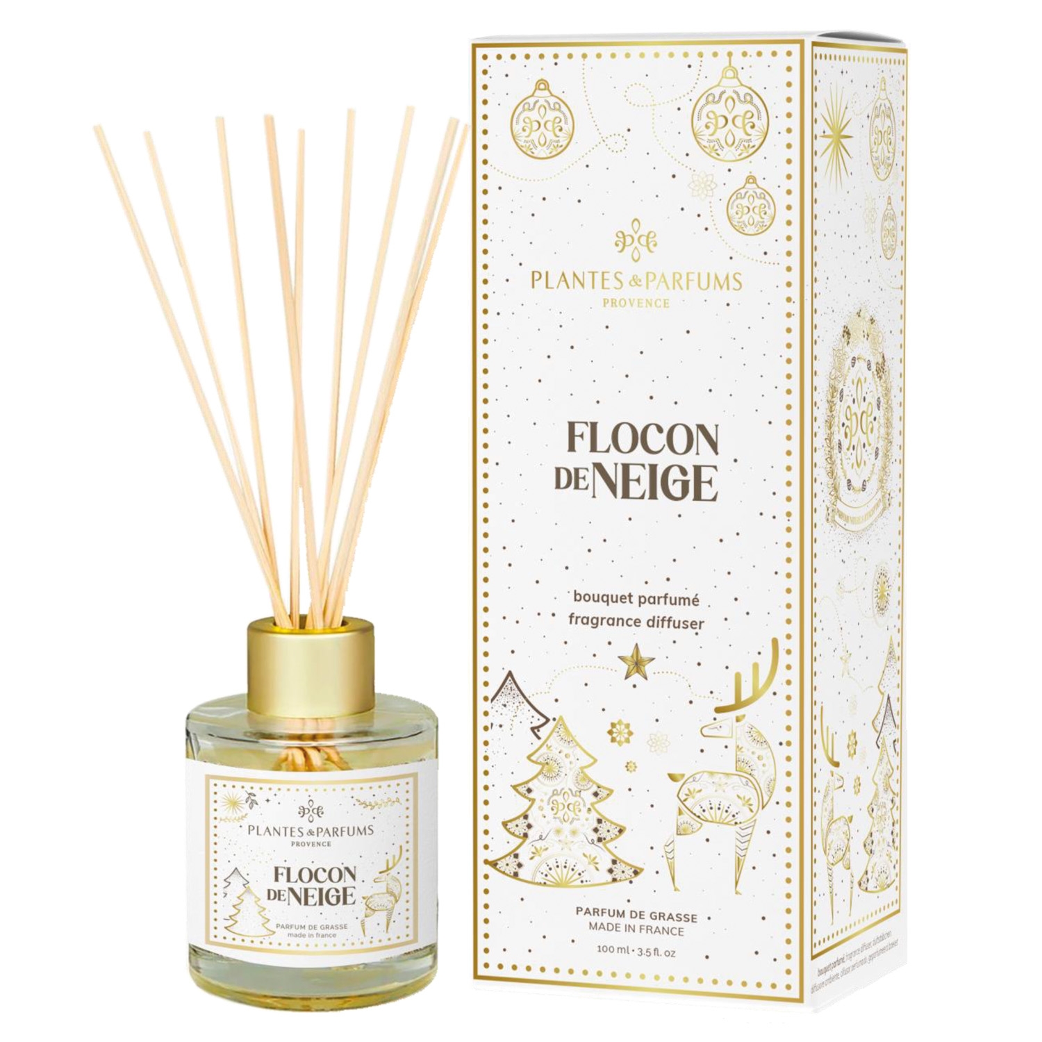Snowflake/ Flocon de Neige - Reed Diffuser 100 ml