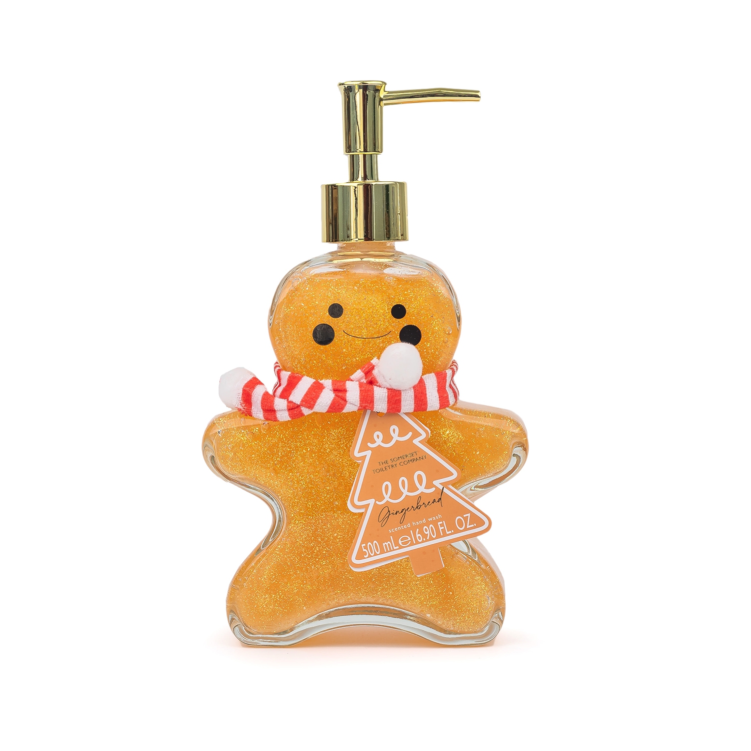 Golden Gingey - Gingerbread - Flüssigseife, Flasche m. Pumpspender Golden Gingey - Gingerbread - Flüssigseife, Flasche m. Pumpspender