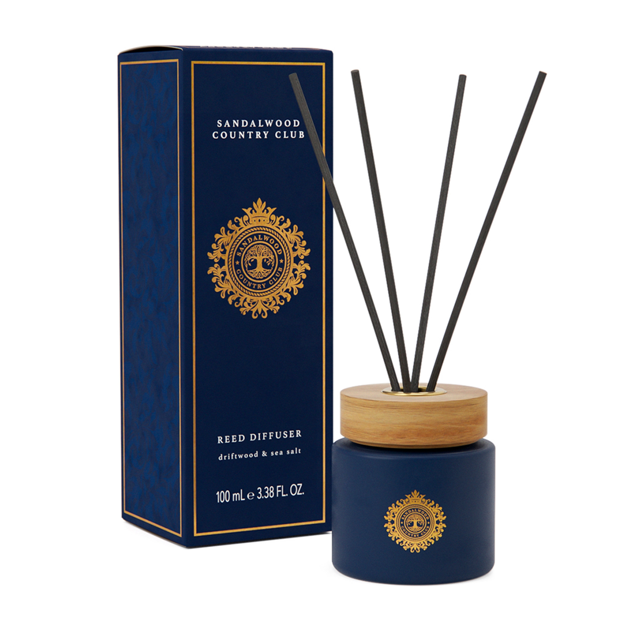 Driftwood & Sea Salt - Reed Diffuser 100 ml Boxed Driftwood & Sea Salt - Reed Diffuser 100 ml Boxed