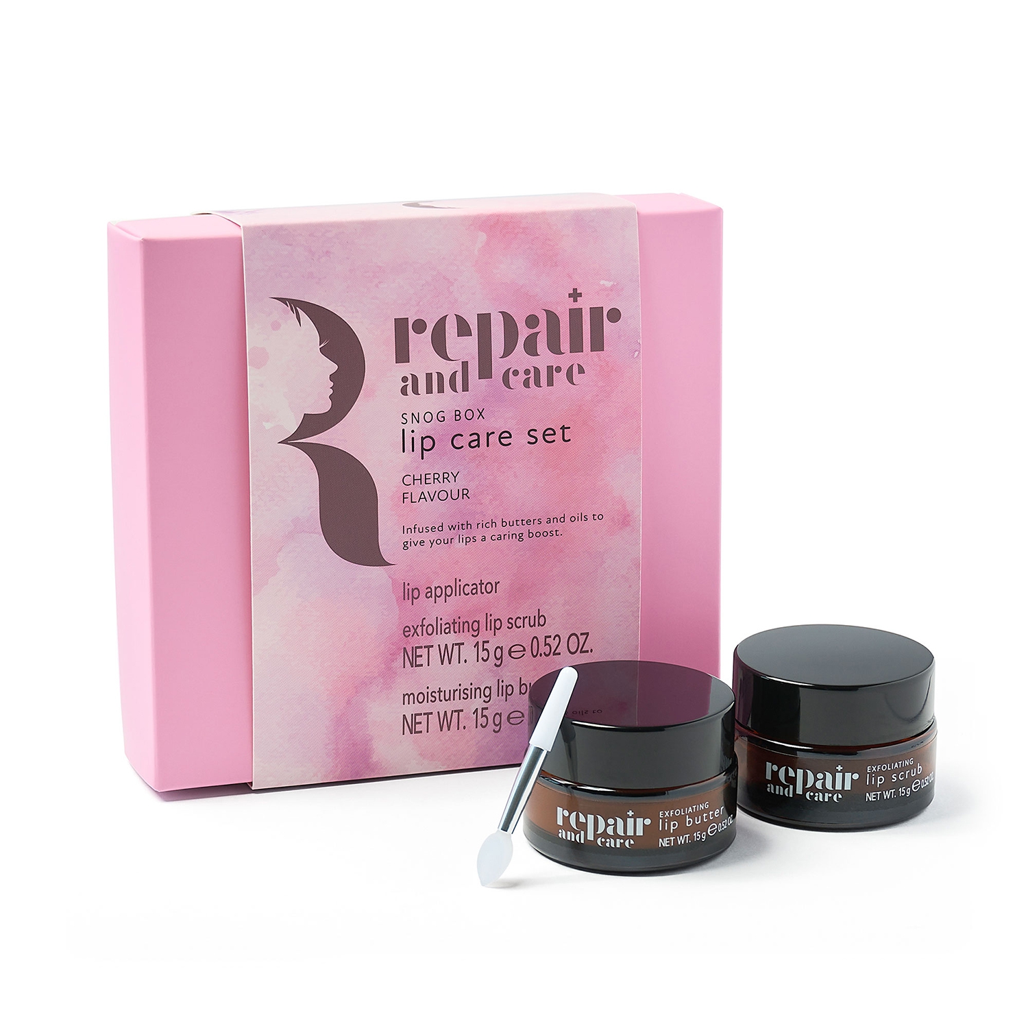Repair Lip Care Set - Lavendel, Tangerine & Schwarzer Pfeffer Repair Lip Care Set - Lavendel, Tangerine & Schwarzer Pfeffer