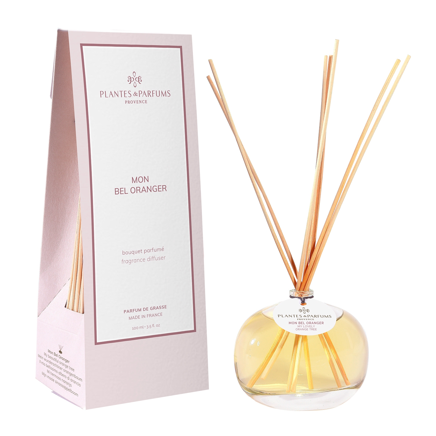 My Lovely Orange Tree/Mon Bel Oranger - Reed Diffuser Set My Lovely Orange Tree/Mon Bel Oranger - Reed Diffuser Set