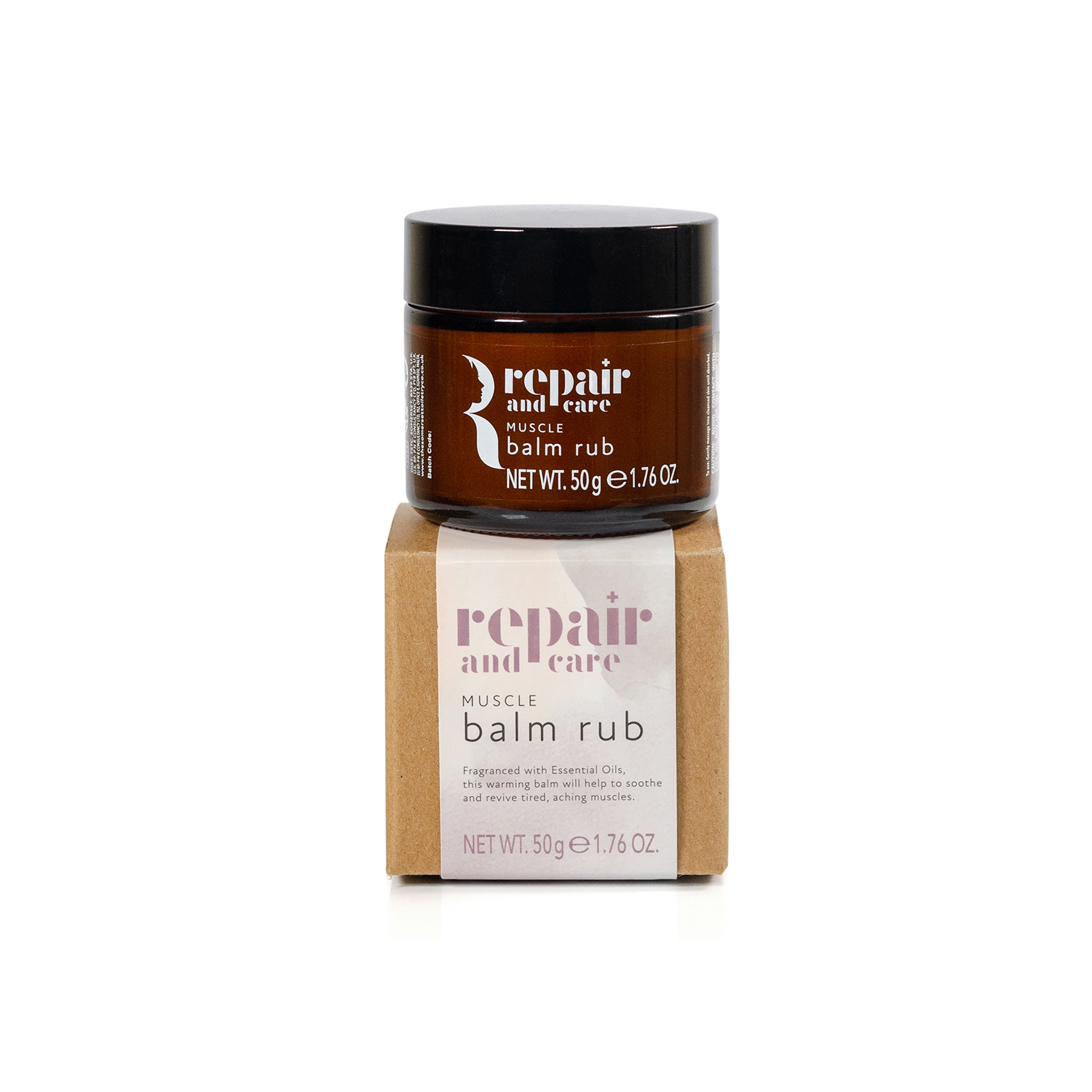 Repair Muscle Balm 6 x 50 g - Eucalyptus, Lavender, Ginger, Rosemary & Arnica Repair Muscle Balm 6 x 50 g - Eucalyptus, Lavender, Ginger, Rosemary & Arnica